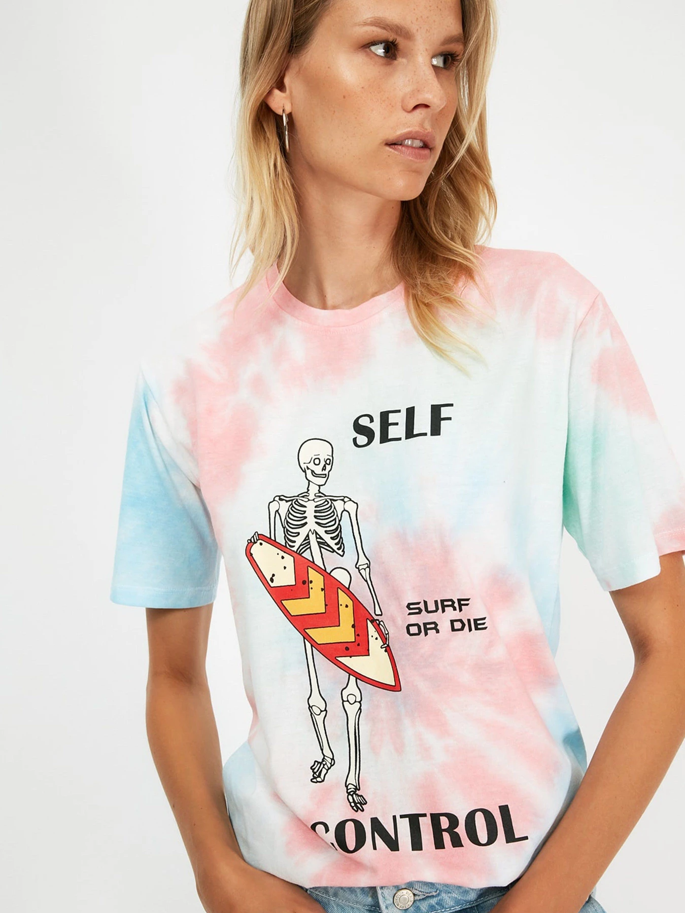 Футболки и поло Trendyol модель TWOSS21TS3818/Pembe Футболки и поло Trendyol модель TWOSS21TS3818/Pembe Фото