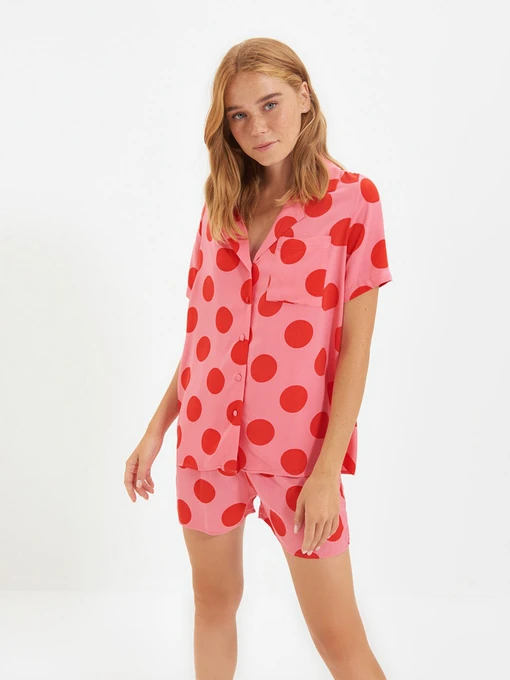 Одяг для дому та сну Trendyol модель THMSS20PT0306/Pembe Фото