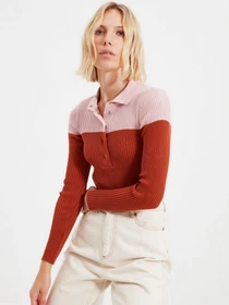 Футболки и поло Trendyol модель TOFSS19FV0049/Kiremit Фото