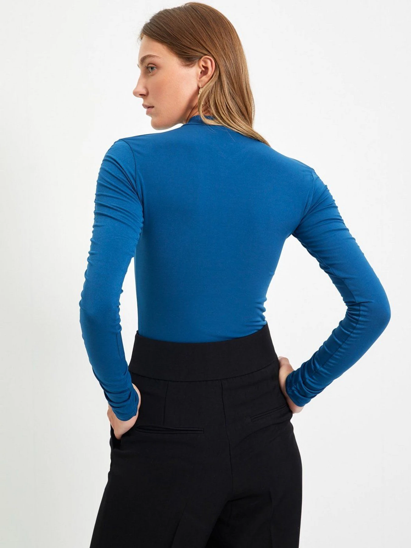 Боді та корсети Trendyol модель TWOAW20BD0052/Indigo Боді та корсети Trendyol модель TWOAW20BD0052/Indigo Фото