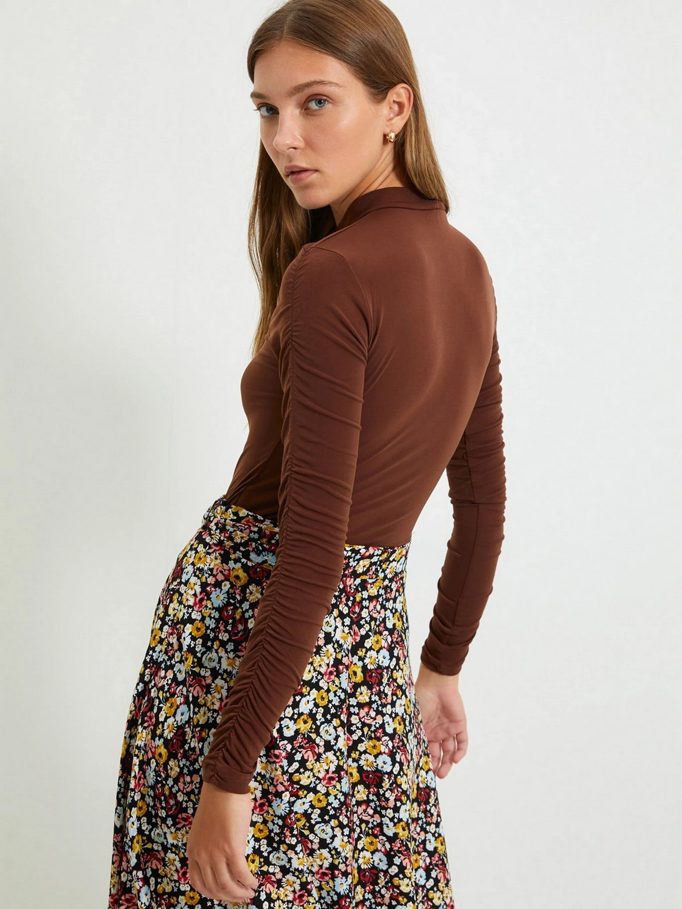 Боді та корсети Trendyol модель TWOAW20BD0052/Kahverengi Фото