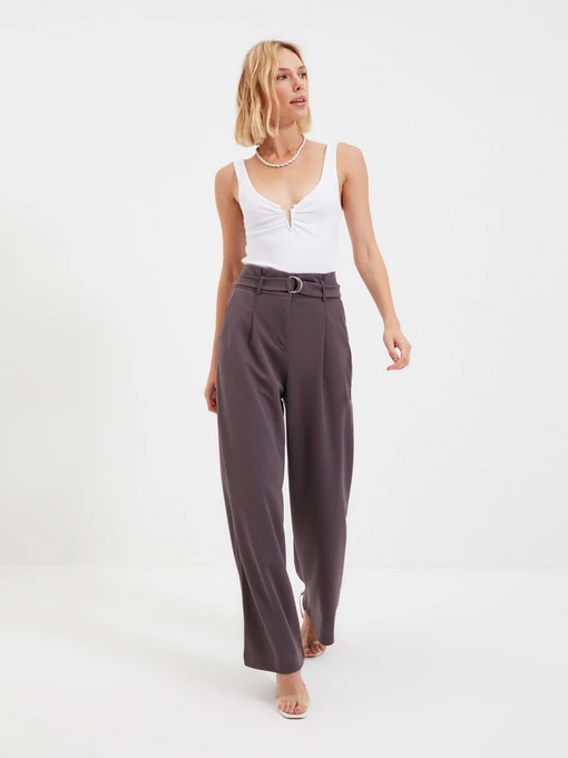 Брюки Trendyol модель TWOAW20PL0218/Antrasit Фото