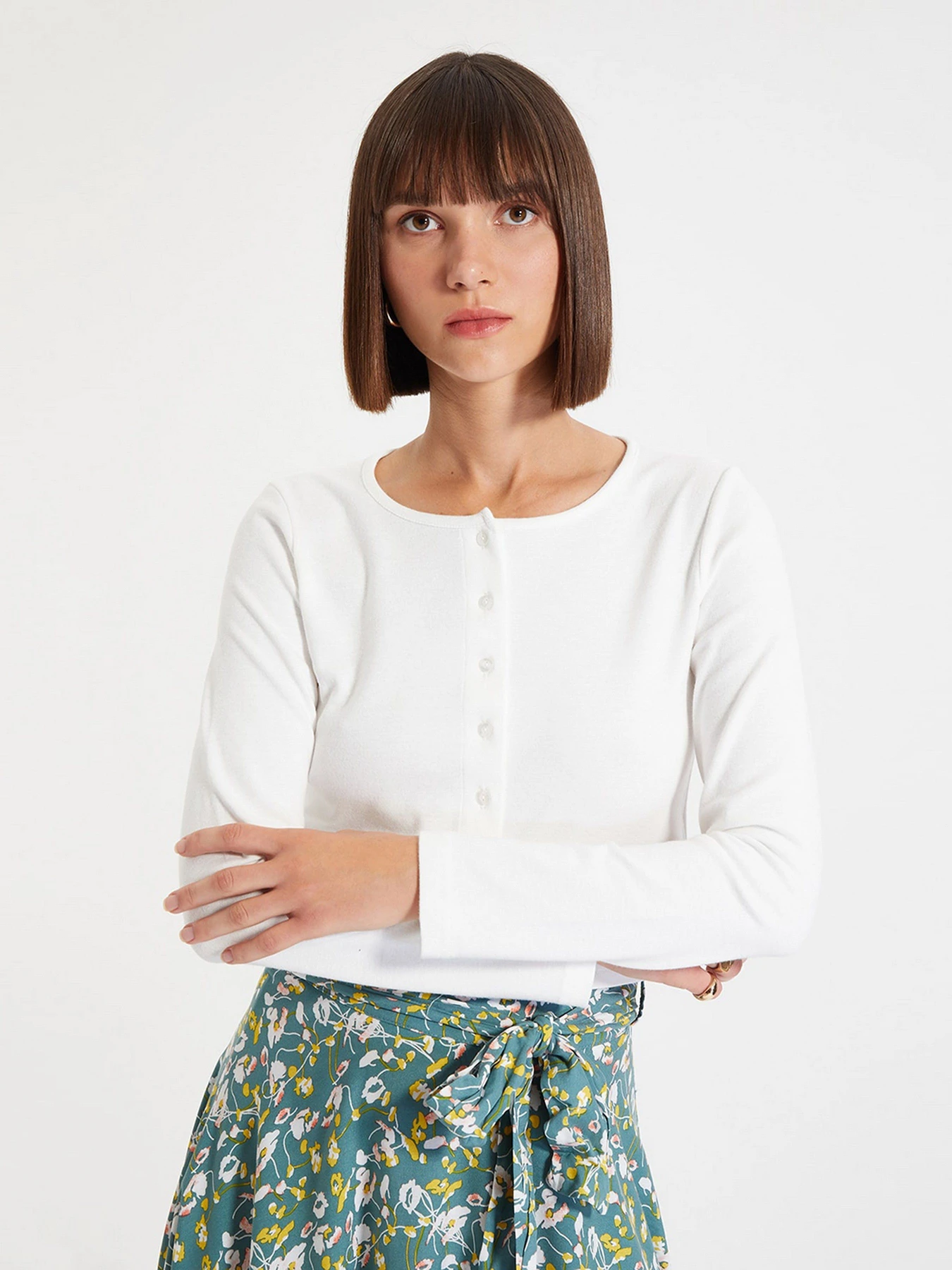 Свитры и кардиганы Trendyol модель TWOAW21BZ0115/Ekru Фото