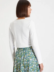 Свитры и кардиганы Trendyol модель TWOAW21BZ0115/Ekru Фото