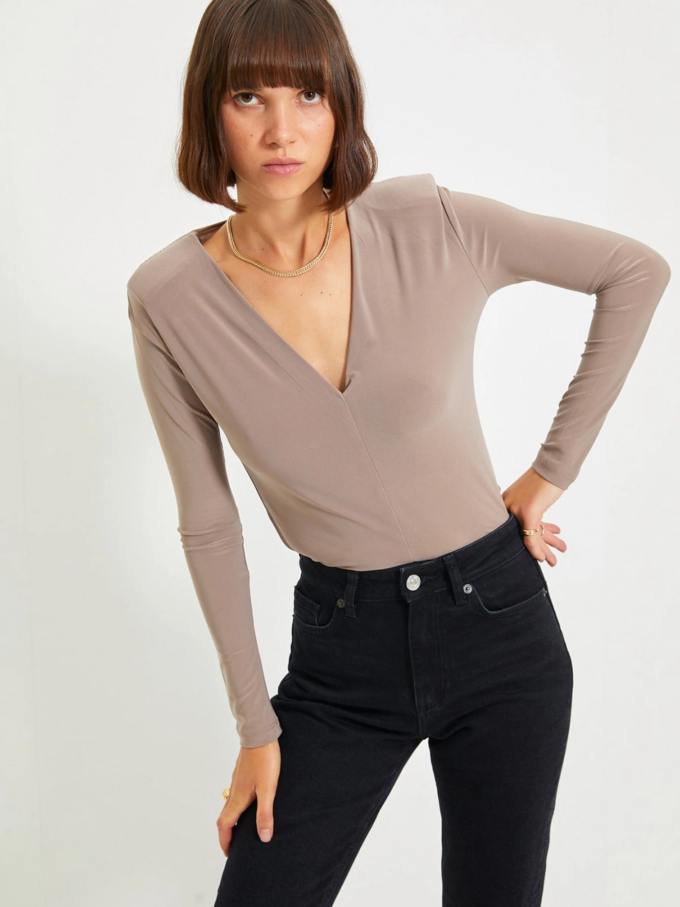 Худи и свитшоты Trendyol модель TWOAW21BZ0249/Vizon Худи и свитшоты Trendyol модель TWOAW21BZ0249/Vizon Фото