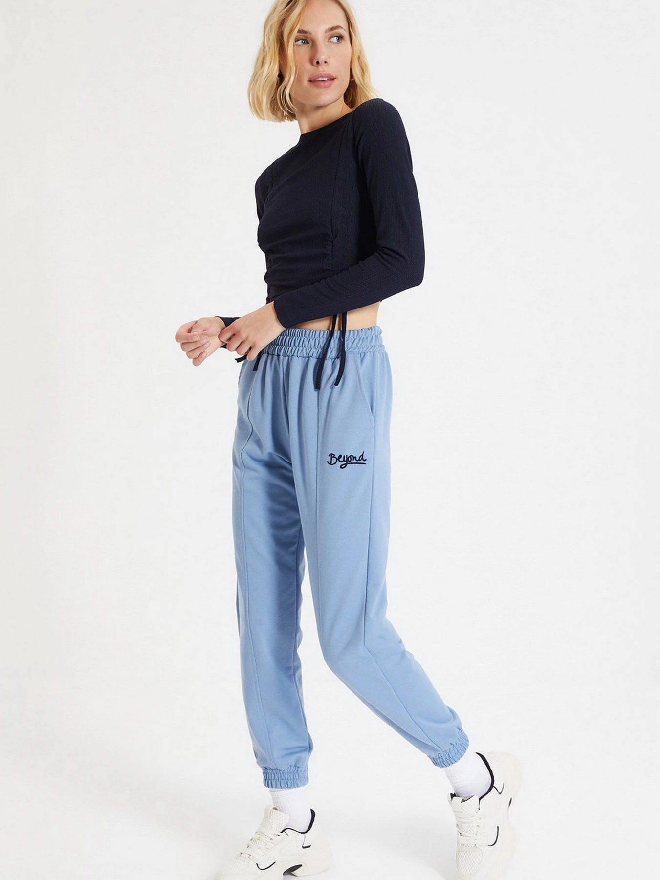 Брюки Trendyol модель TWOAW21EA0049/ACik Mavi Фото