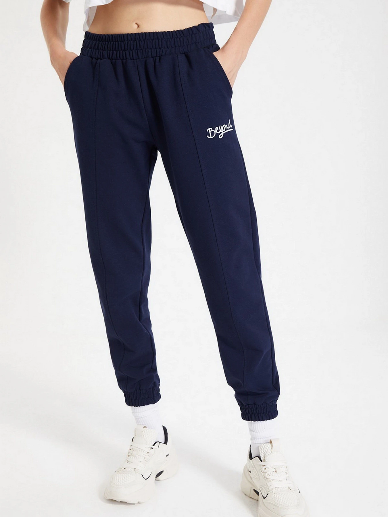 Штани Trendyol модель TWOAW21EA0049/Lacivert Штани Trendyol модель TWOAW21EA0049/Lacivert Фото