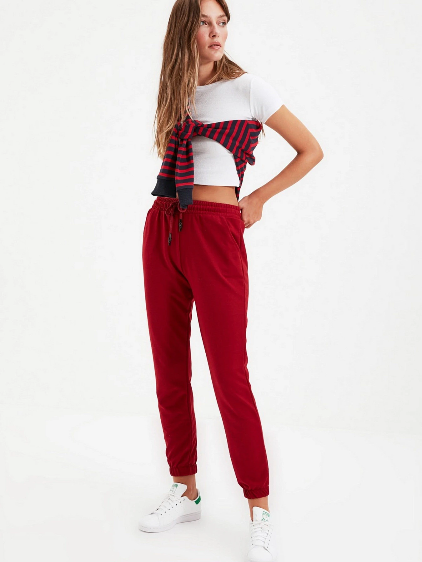 Брюки Trendyol модель TWOAW21EA0066/Bordo Фото