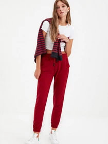 Брюки Trendyol модель TWOAW21EA0066/Bordo Фото