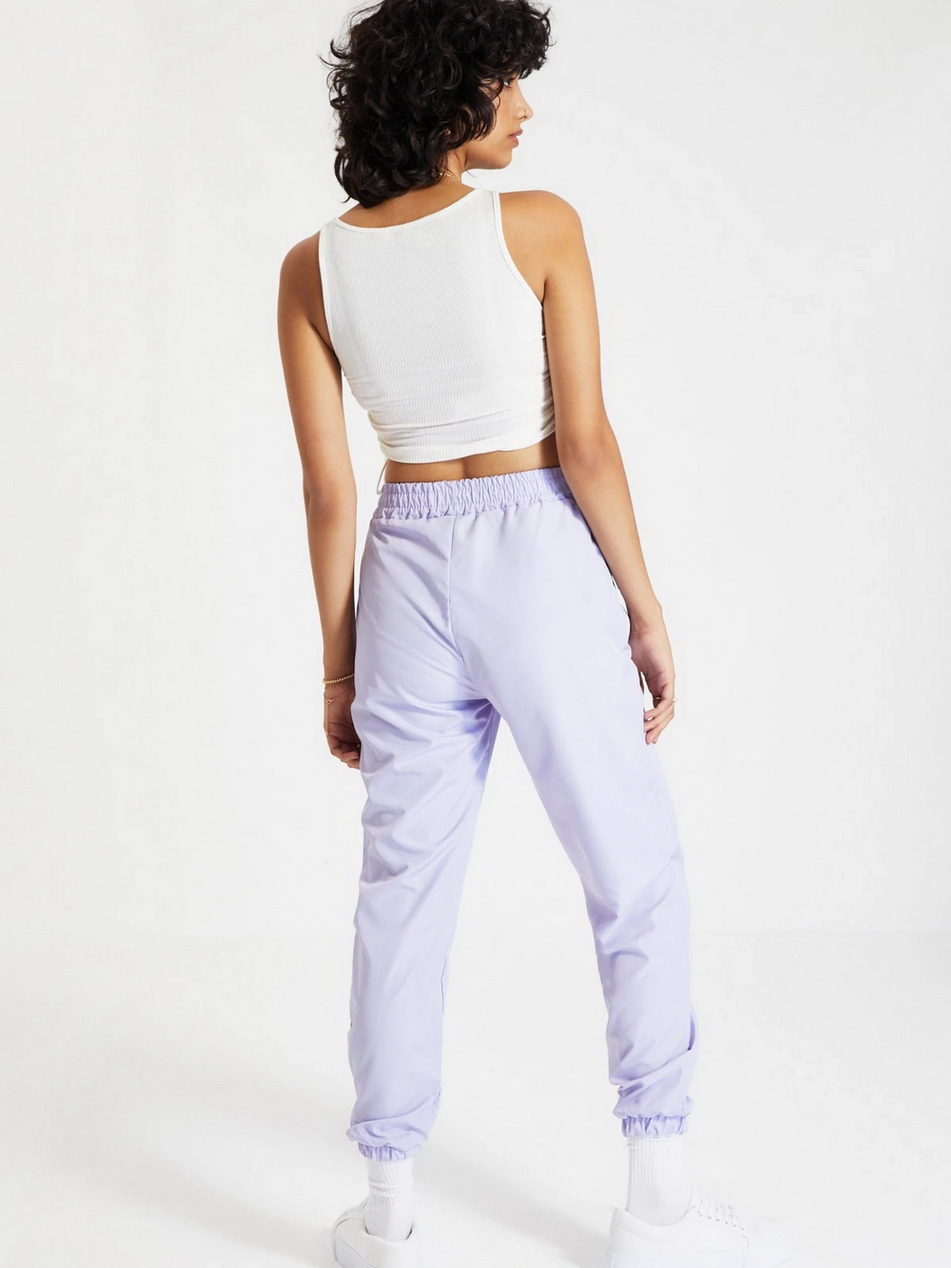 Брюки Trendyol модель TWOAW21EA0200/Lila Фото