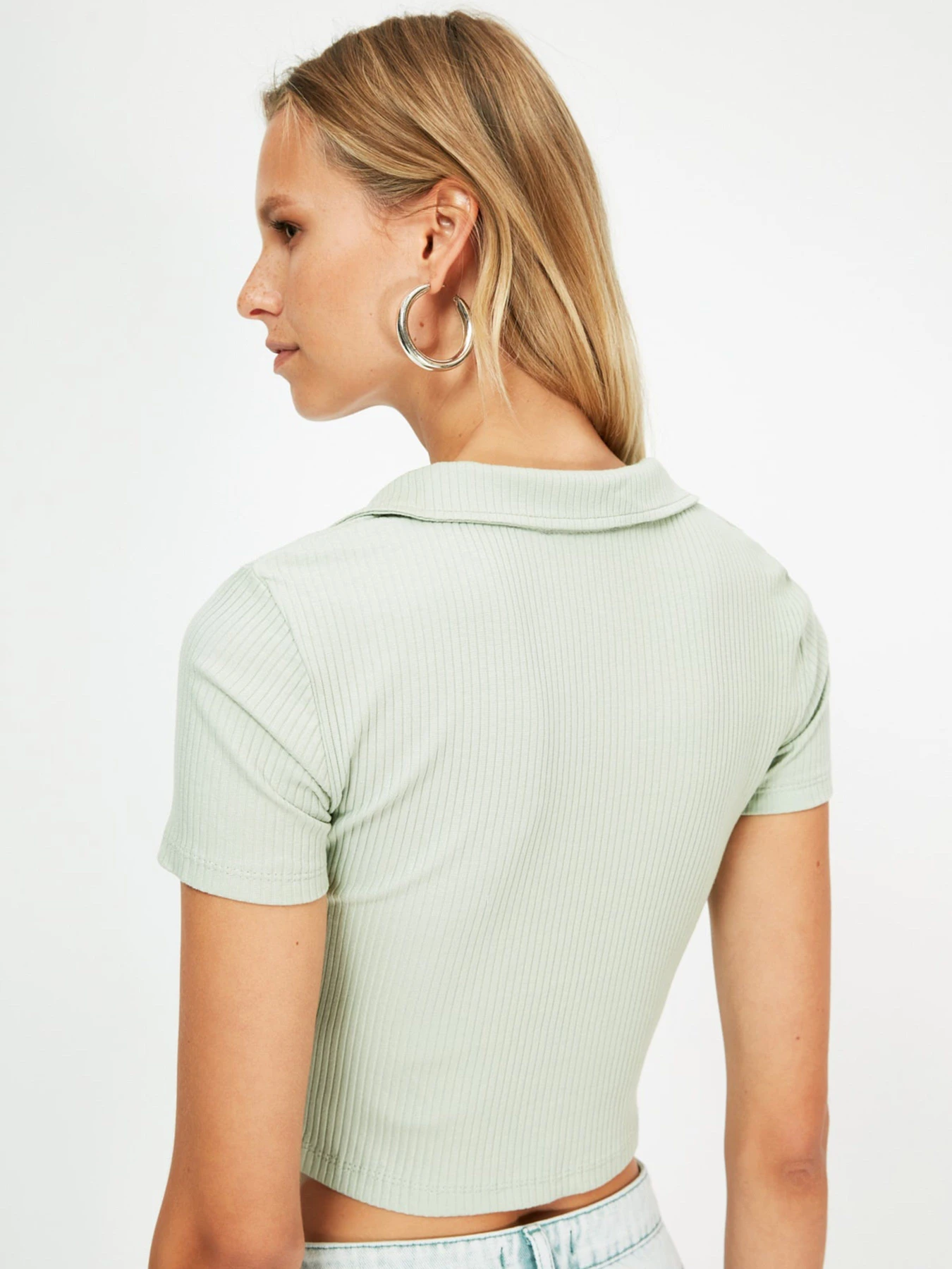 Футболки и поло Trendyol модель TWOSS21BZ0038/Mint Футболки и поло Trendyol модель TWOSS21BZ0038/Mint Фото