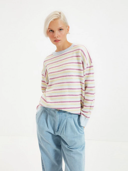 Свитры и кардиганы Trendyol модель TWOAW21KZ1408/ACik Mavi Фото