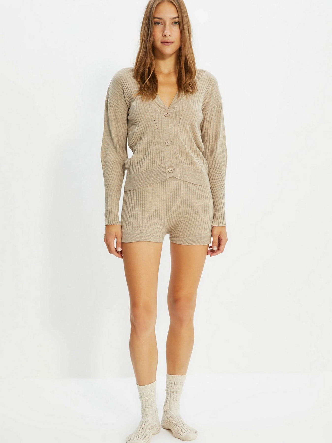 Костюмы Trendyol модель TWOAW22AU0043/Camel Фото