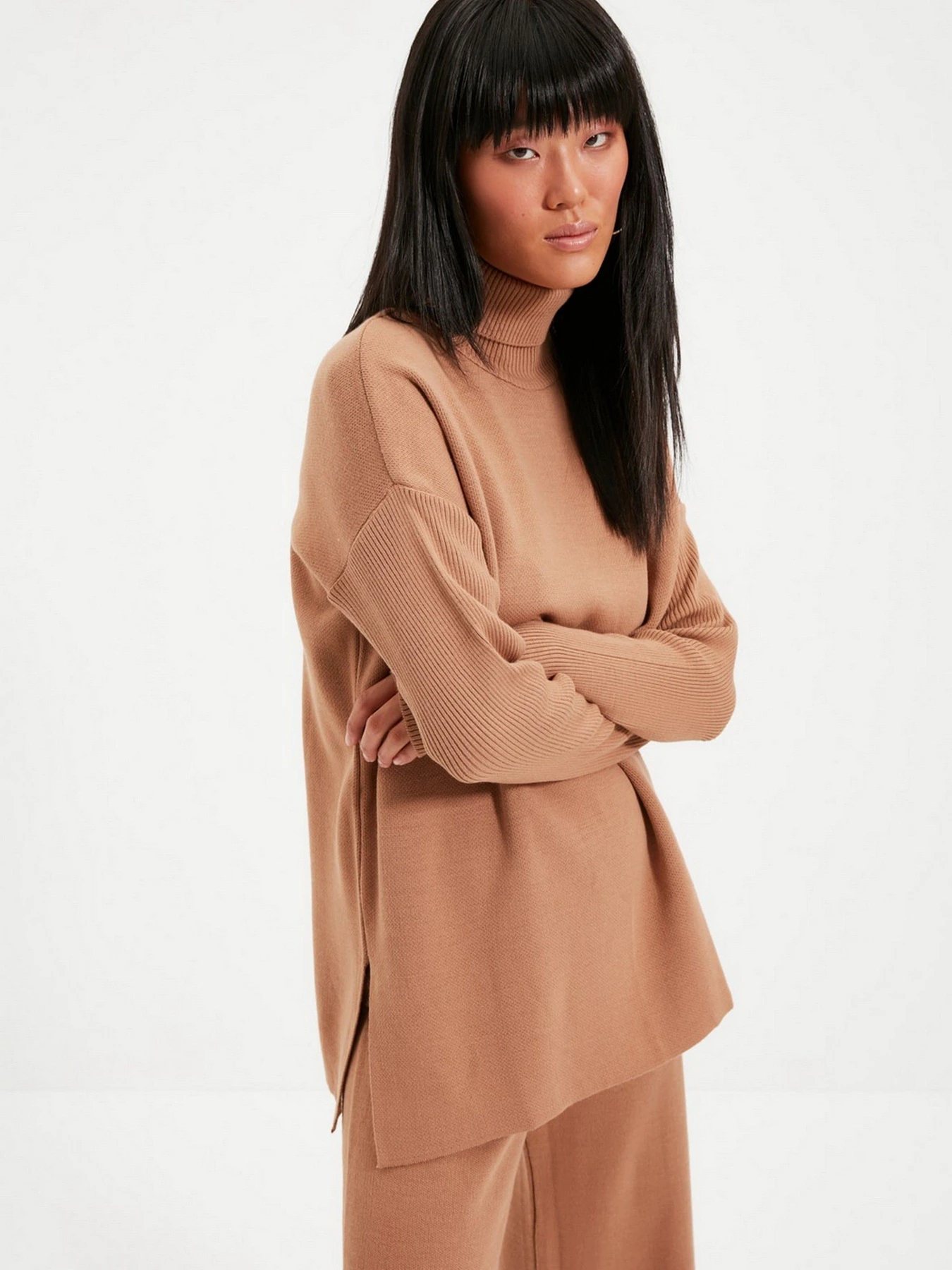 Костюмы Trendyol модель TWOAW22AU0102/Camel Фото