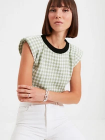 Свитры и кардиганы Trendyol модель TWOAW22BZ0038/Mint Фото