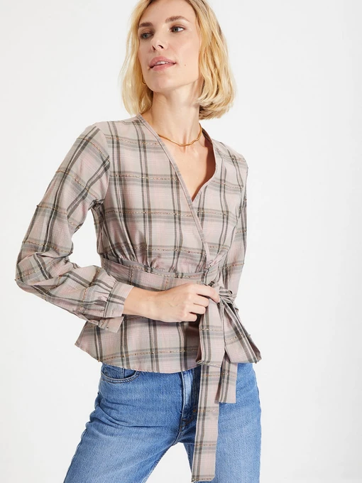 Рубашки Trendyol модель TWOAW22BZ0098/Cok Renkli Фото
