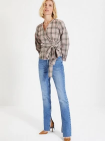 Рубашки Trendyol модель TWOAW22BZ0098/Cok Renkli Фото