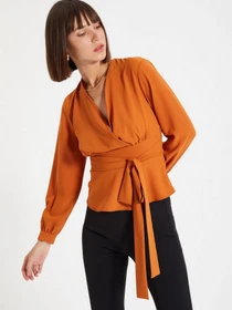 Рубашки Trendyol модель TWOAW22BZ0098/Kiremit Фото