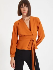 Рубашки Trendyol модель TWOAW22BZ0098/Kiremit Фото