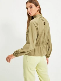Рубашки Trendyol модель TWOAW22BZ0101/Haki Фото