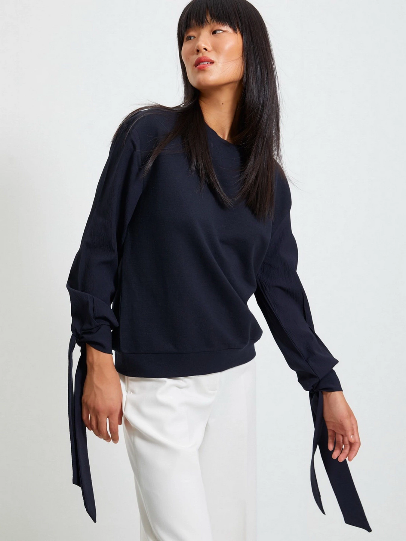 Рубашки Trendyol модель TWOAW22BZ0106/Lacivert Рубашки Trendyol модель TWOAW22BZ0106/Lacivert Фото