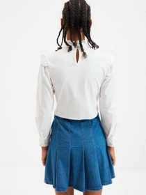 Рубашки Trendyol модель TWOAW22BZ0185/Ekru Фото