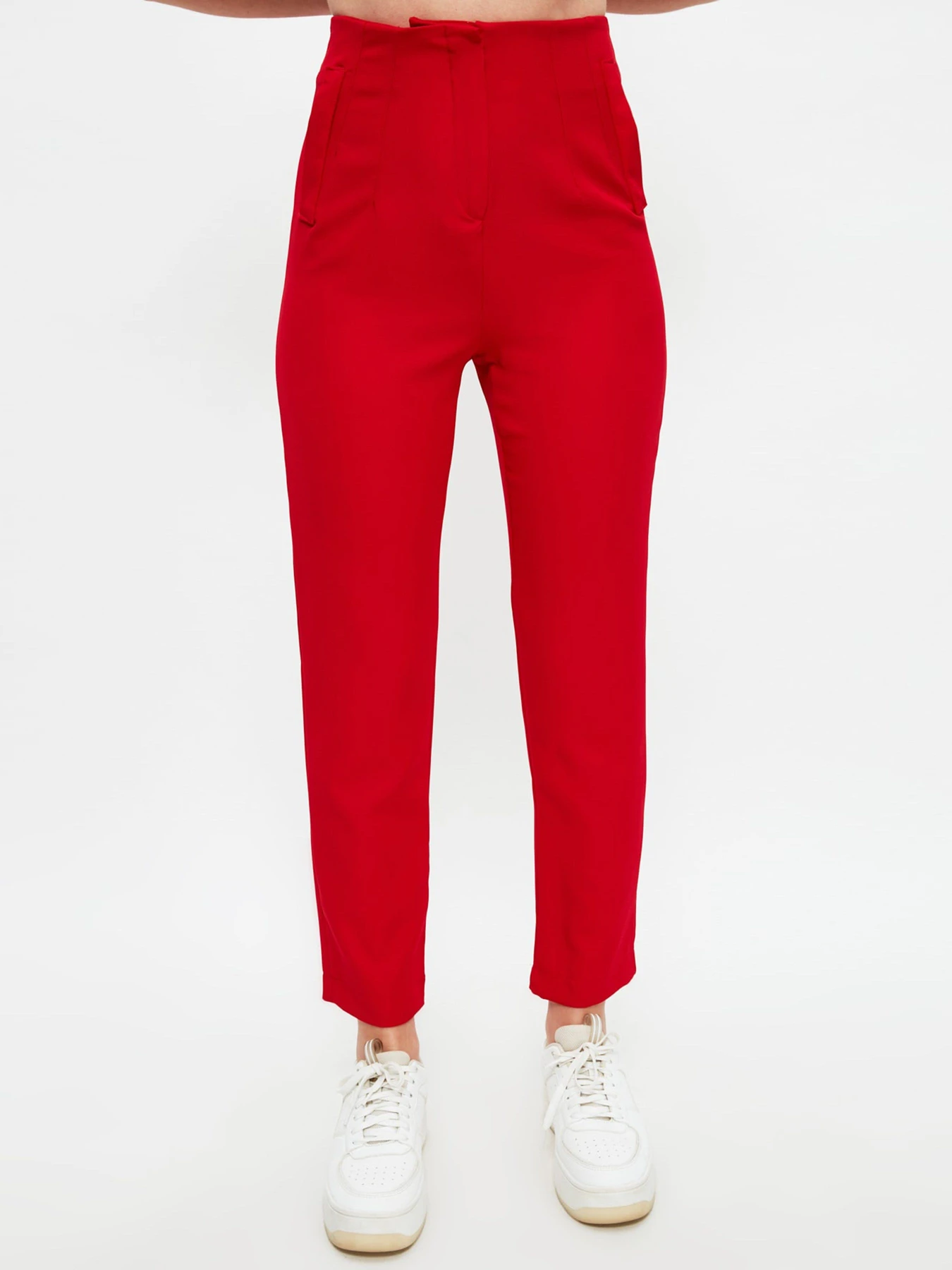 Брюки Trendyol модель TWOSS20PL0515/Kirmizi Брюки Trendyol модель TWOSS20PL0515/Kirmizi Фото
