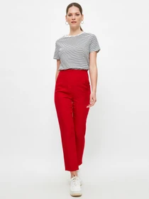 Брюки Trendyol модель TWOSS20PL0515/Kirmizi Фото