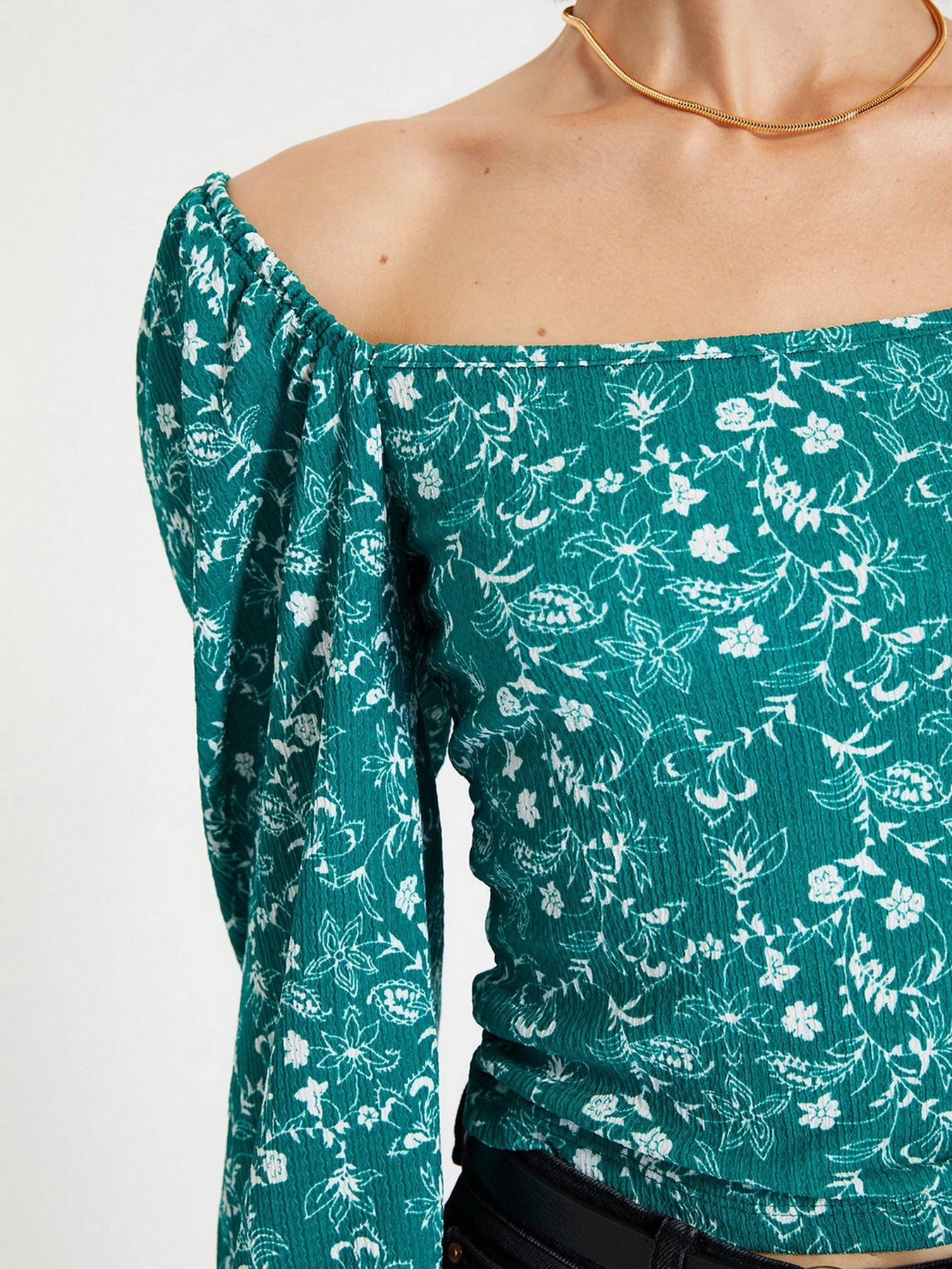 Рубашки Trendyol модель TWOAW22BZ0254/Yesil Рубашки Trendyol модель TWOAW22BZ0254/Yesil Фото
