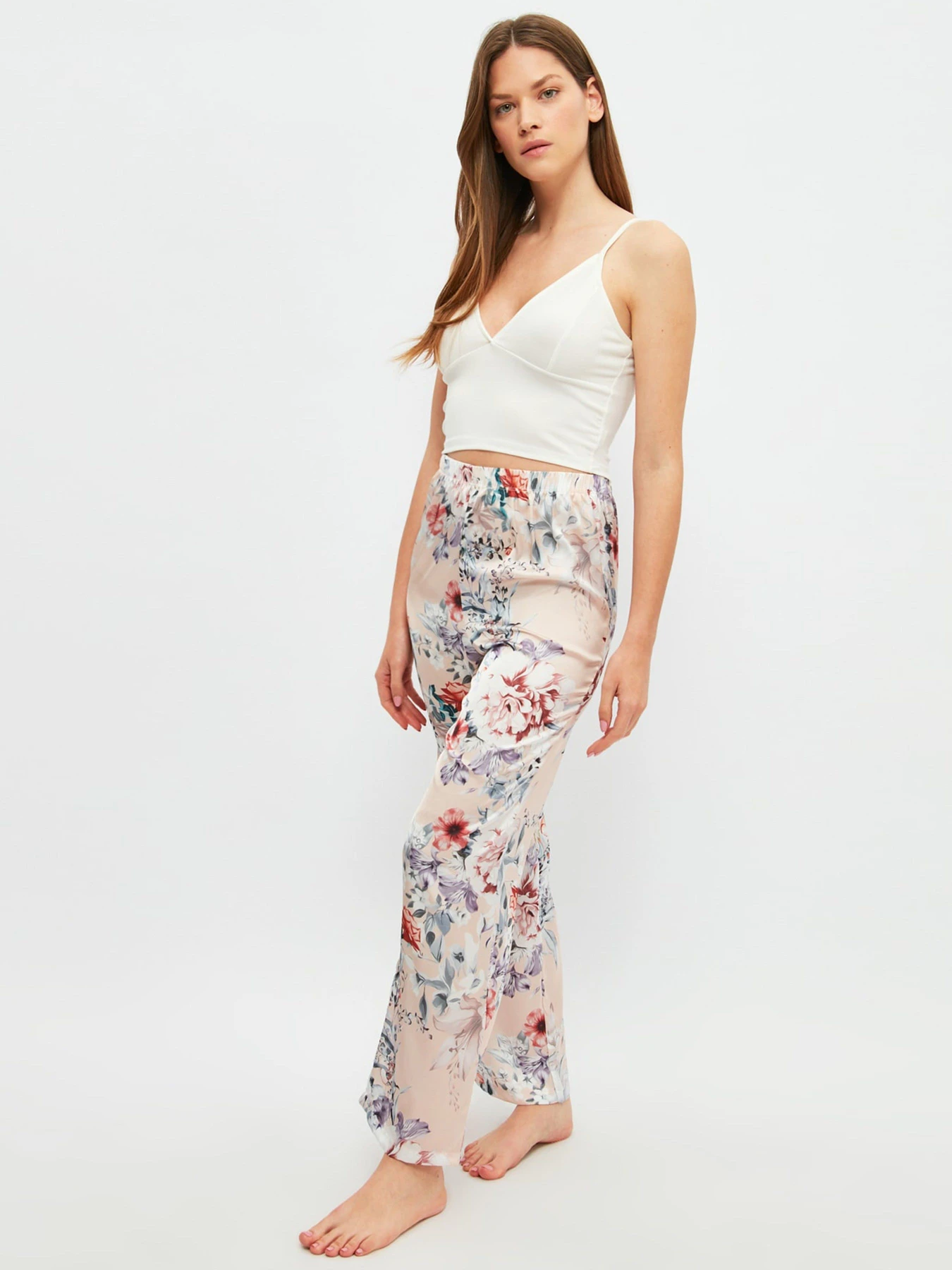 Одежда для дома и сна Trendyol модель THMSS21PJ0015/Ekru Фото