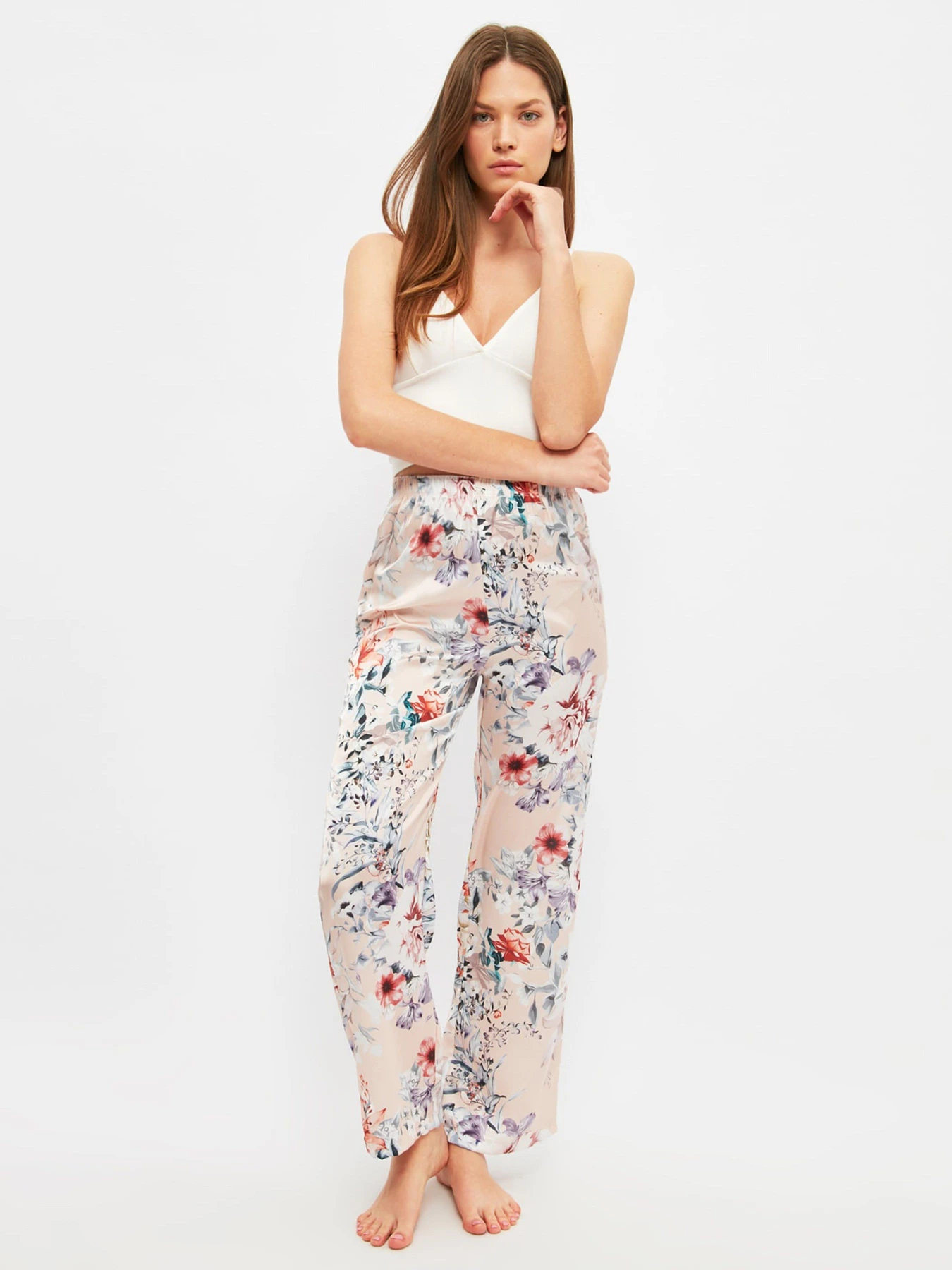 Одежда для дома и сна Trendyol модель THMSS21PJ0015/Ekru Фото