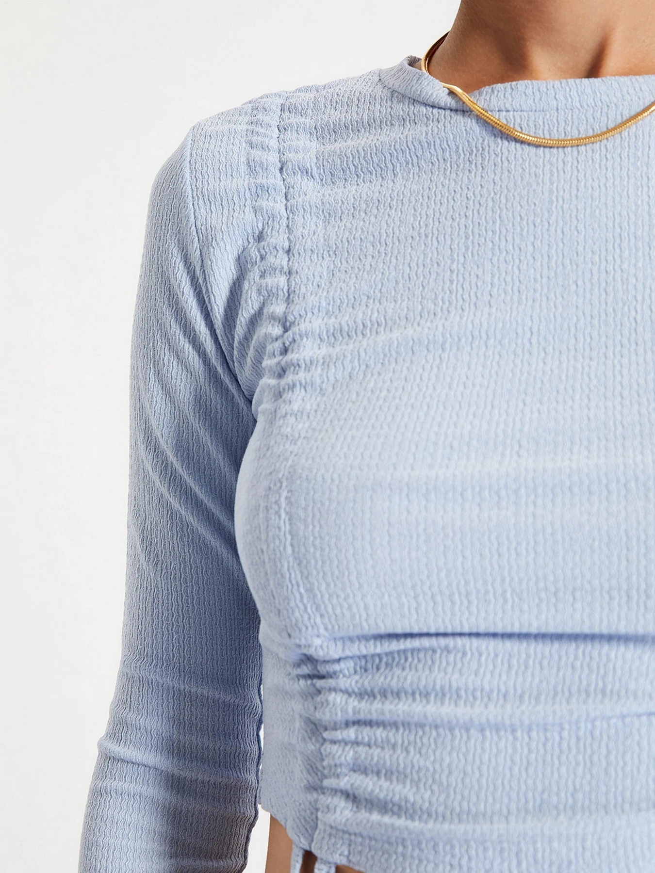 Рубашки Trendyol модель TWOAW22BZ0261/ACik Mavi Фото