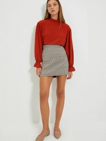 Рубашки Trendyol модель TWOAW22BZ0339/Kiremit Фото