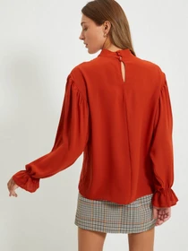 Рубашки Trendyol модель TWOAW22BZ0339/Kiremit Фото