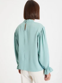 Рубашки Trendyol модель TWOAW22BZ0339/Mint Фото