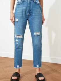 Джинси Trendyol Mom модель TWOSS20JE0114/Mavi Фото