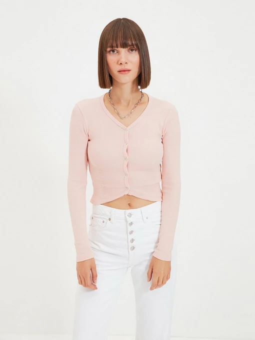 Свитры и кардиганы Trendyol модель TWOAW22BZ0529/Pembe Фото