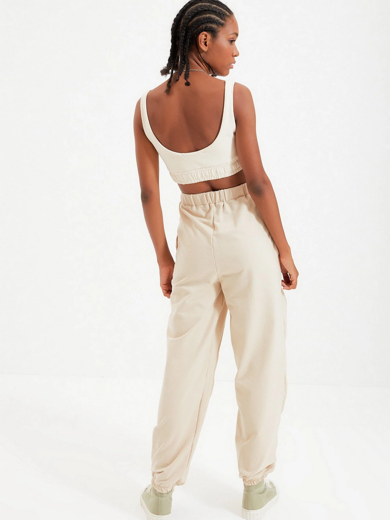Брюки Trendyol модель TWOAW22EA0044/Bej Фото