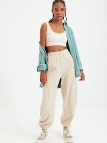 Брюки Trendyol модель TWOAW22EA0044/Bej Фото