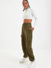 Брюки Trendyol модель TWOAW22EA0044/Haki Фото
