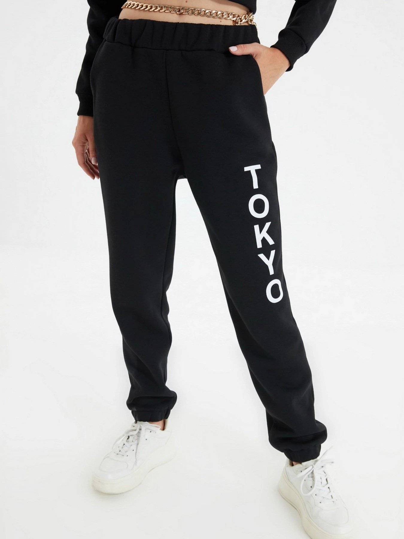 Брюки Trendyol модель TWOAW22EA0181/Siyah Фото