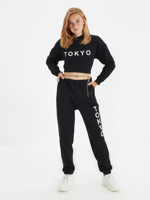Брюки Trendyol модель TWOAW22EA0181/Siyah Фото