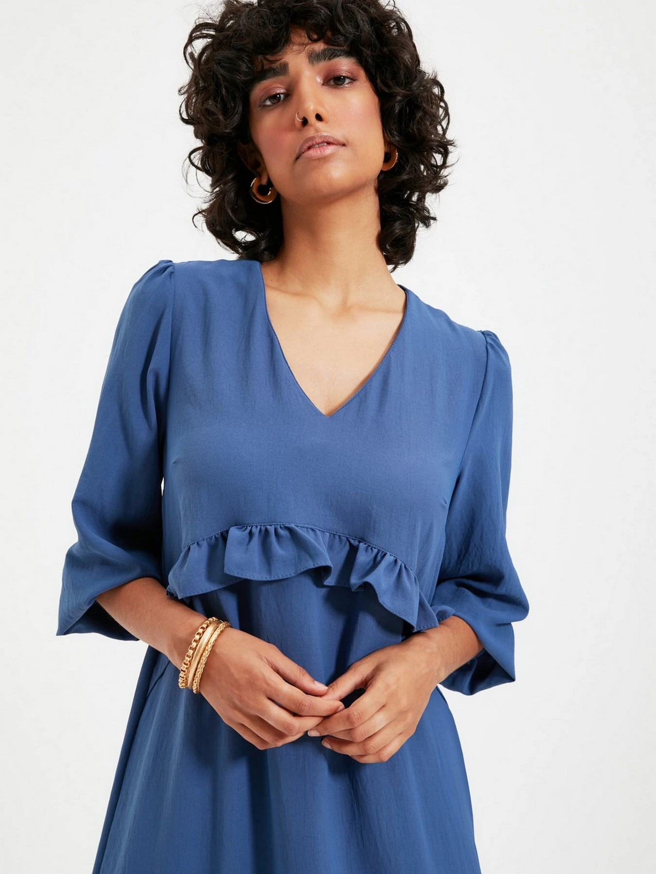 Платья Trendyol модель TWOAW22EL0063/Indigo Фото
