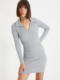 Платья Trendyol модель TWOAW22EL0077/Gri Фото