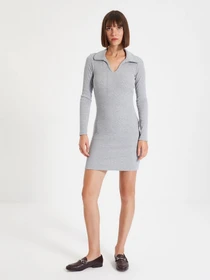 Платья Trendyol модель TWOAW22EL0077/Gri Фото