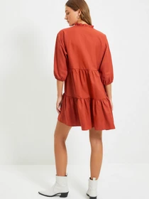 Сукні Trendyol модель TWOAW22EL0131/Kiremit Фото