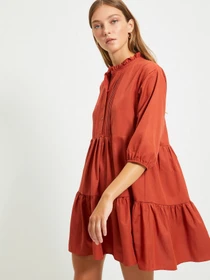 Сукні Trendyol модель TWOAW22EL0131/Kiremit Фото