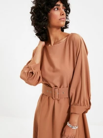 Платья Trendyol модель TWOAW22EL0318/Camel Фото
