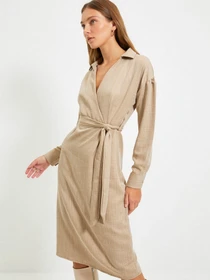 Платья Trendyol модель TWOAW22EL0524/Camel Фото