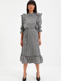 Юбки Trendyol модель TWOAW22ET0045/Siyah Фото
